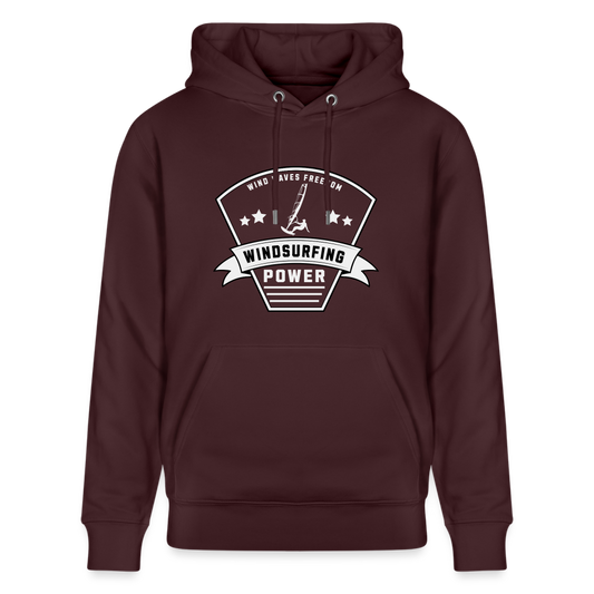 Unisex Bio-Hoodie CRUISER -power- - Maroon
