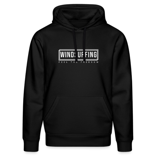 Unisex Bio-Hoodie DRUMMER --feel the freedom I- - Schwarz