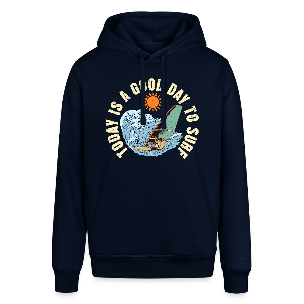 Unisex Bio-Hoodie -good day to surf- - Navy