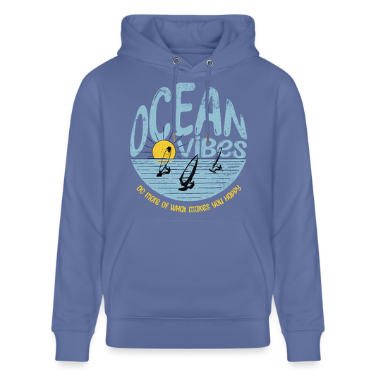 Unisex Bio-Hoodie CRUISER -do more- - Blau