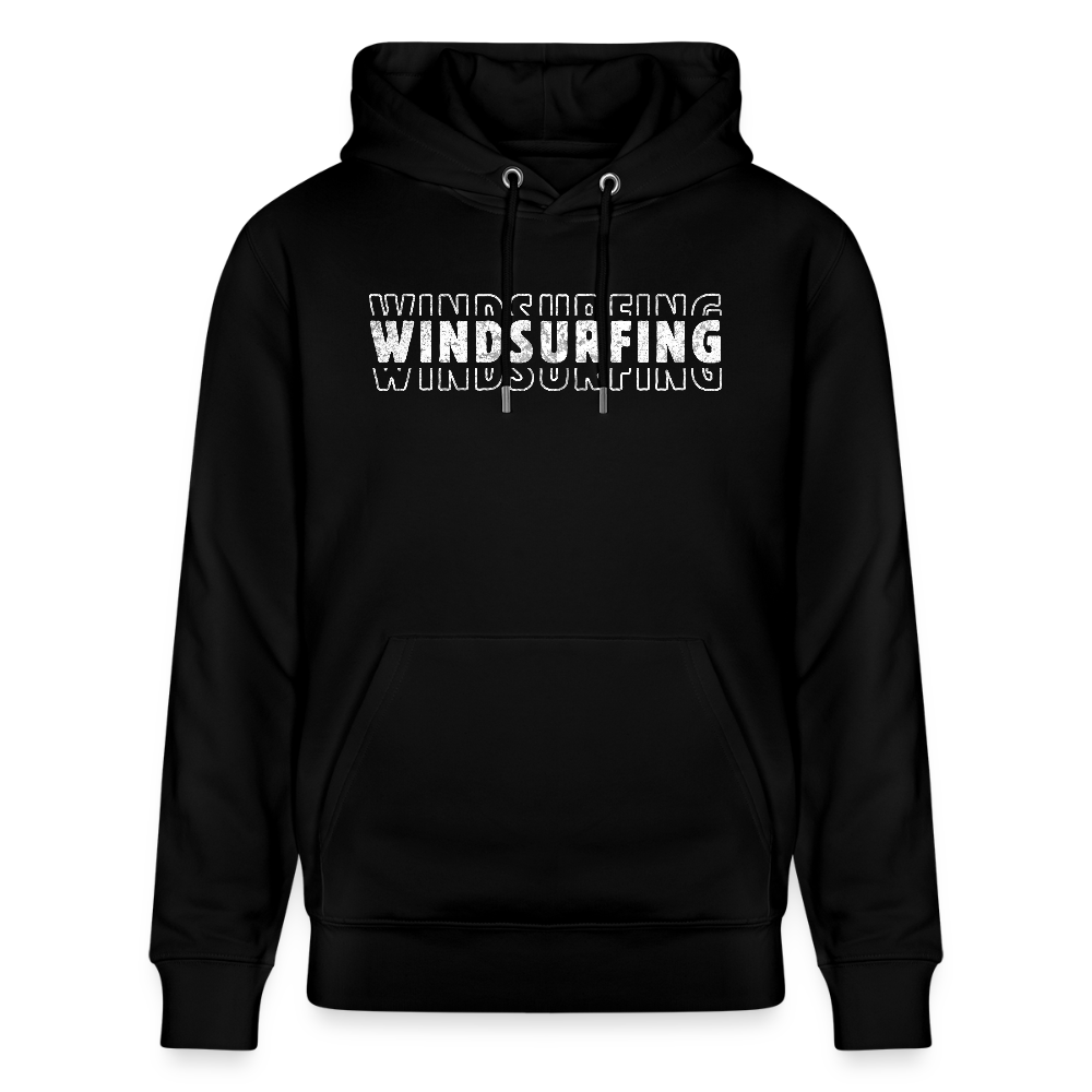 Unisex Bio-Hoodie CRUISER -windsurfing- - Schwarz