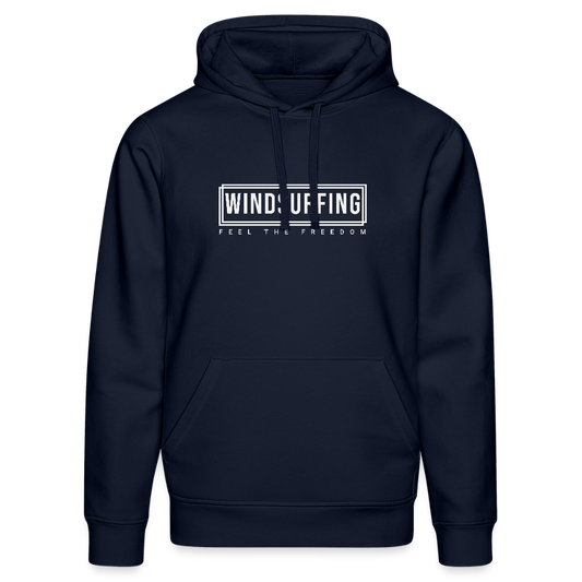Unisex Bio-Hoodie DRUMMER --feel the freedom I- - French Navy