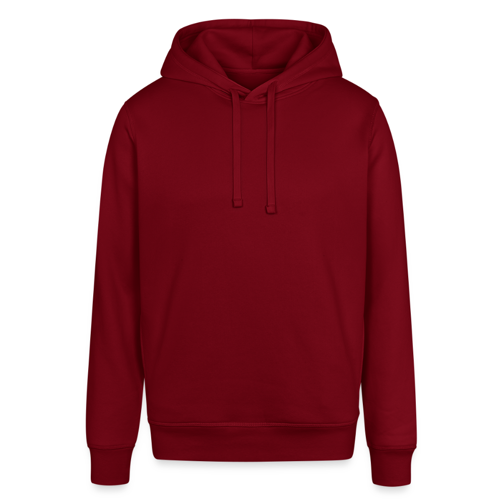 Unisex Bio-Hoodie -by nature- - Burgunderrot