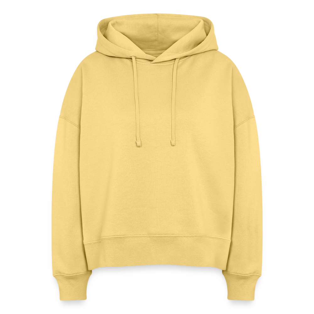 Windsurf Frauen Bio Hoodie -are you alive- - Hellgelb