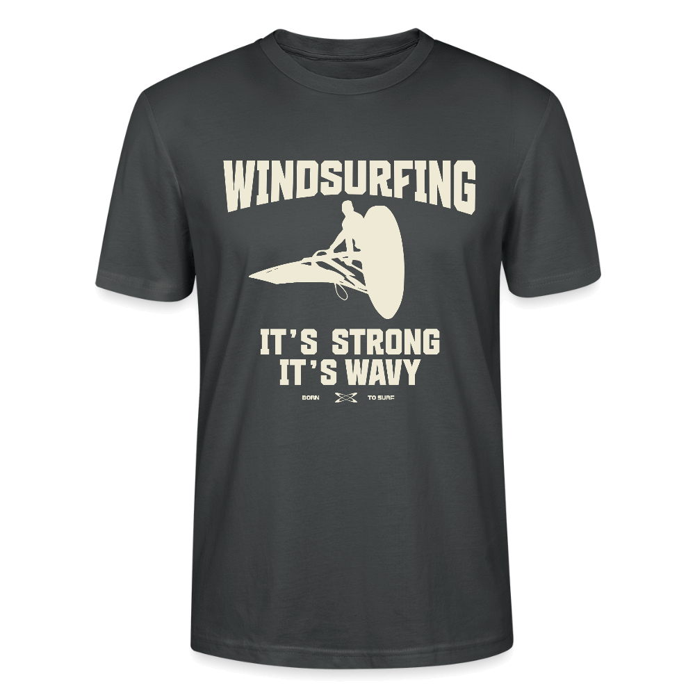 Unisex T-Shirt CRAFTER wavy für Windsurfer.