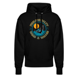Unisex Relaxed Fit Bio-Hoodie -feeling salty- - Schwarz