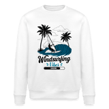 Unisex Bio-Sweatshirt ROLLER -vibes loading- - Weiß