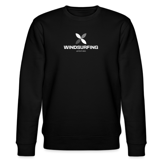 Männer Bio-Sweatshirt -adventures- - Schwarz