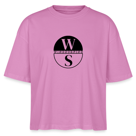 Frauen Boxy Bio-T-Shirt -ws- - Pink