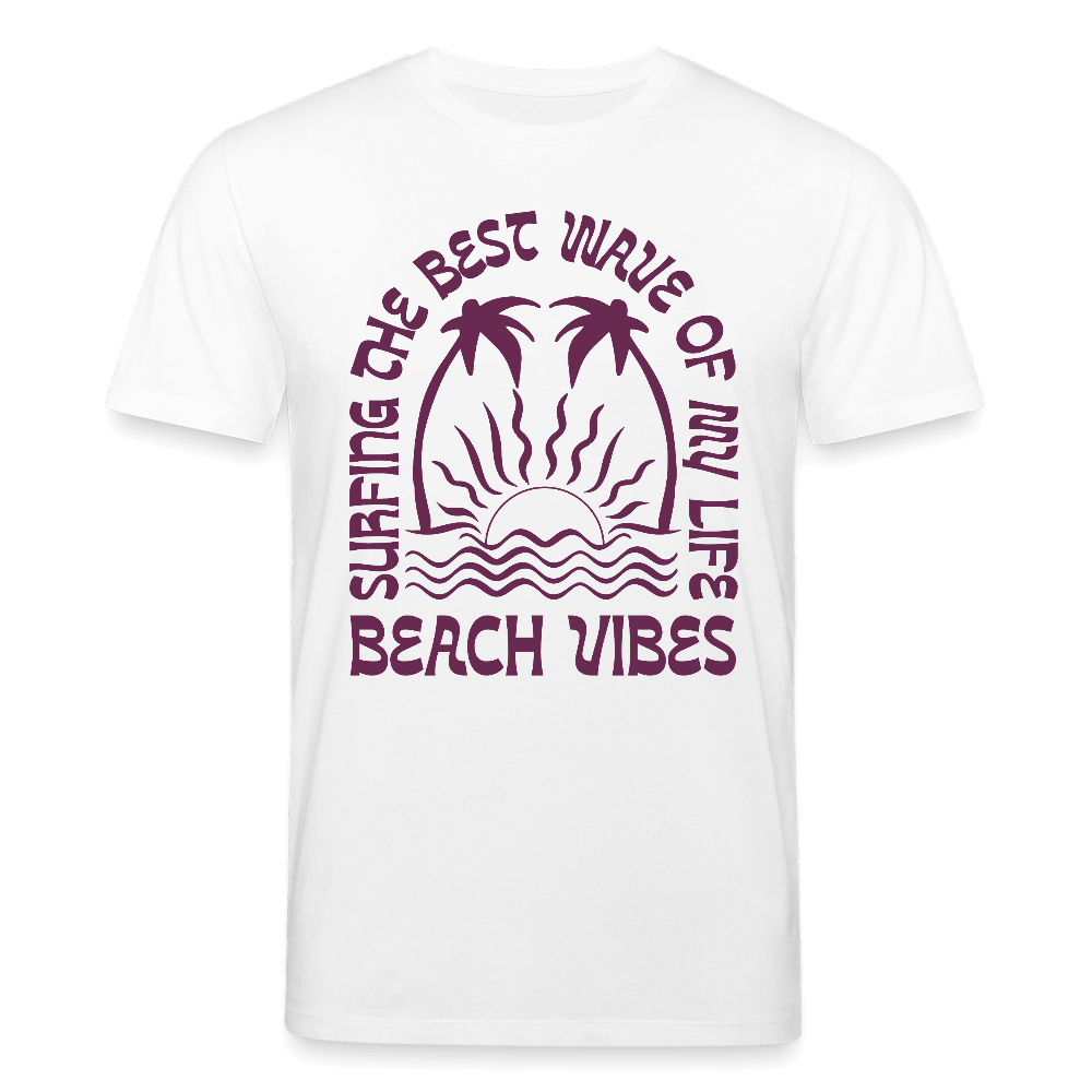 Windsurfer geschenk Bio-T-Shirt CREATOR -beach vibes- - Weiß