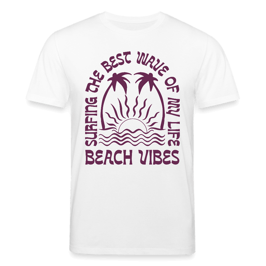 Windsurfer geschenk Bio-T-Shirt CREATOR -beach vibes- - Weiß