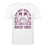Windsurfer geschenk Bio-T-Shirt CREATOR -beach vibes- - Weiß