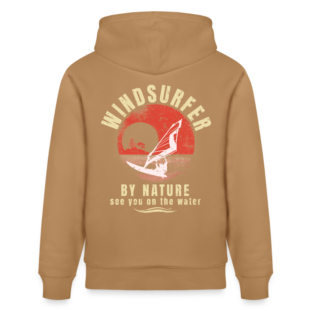 Unisex Bio-Hoodie CRUISER -by nature- - Karamell