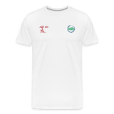 Männer Premium Bio T-Shirt -aut264- - Weiß
