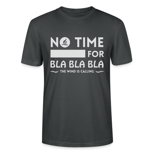 Unisex T-Shirt -bla bla bla- - Anthrazit