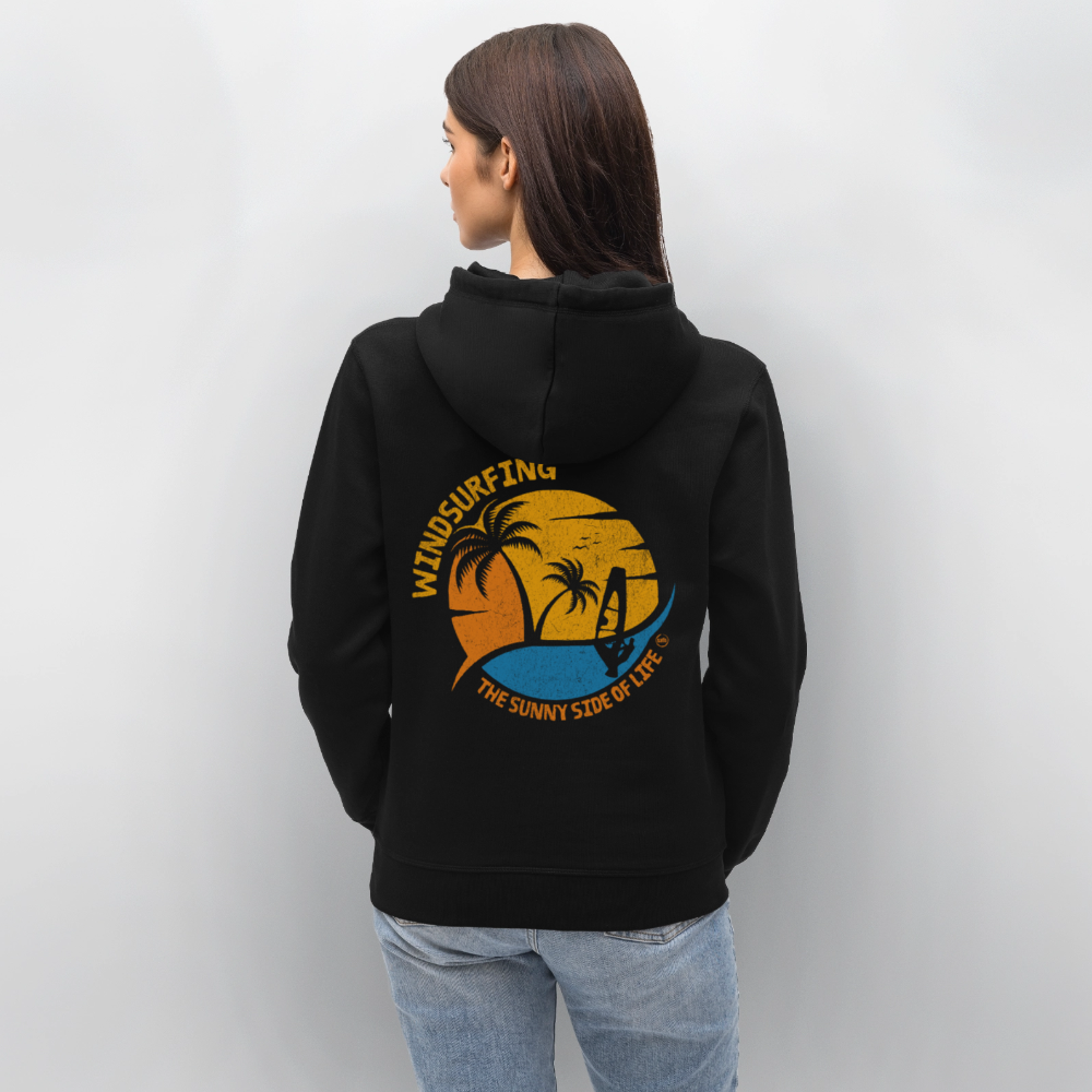 Unisex Bio-Hoodie DRUMMER -sunny side- - Schwarz