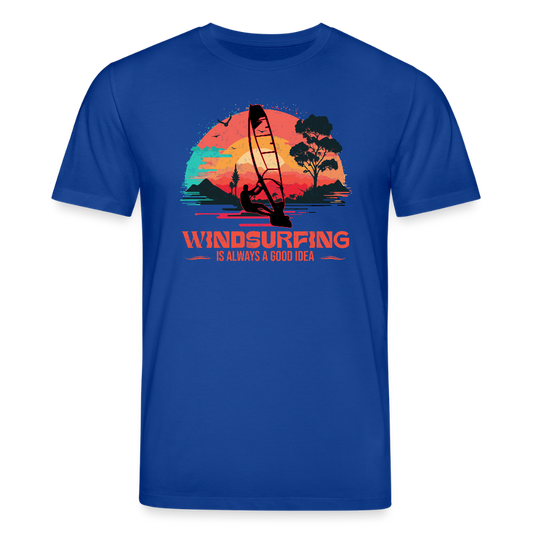 Männer Bio-T-Shirt -good idea- - Dunkelblau