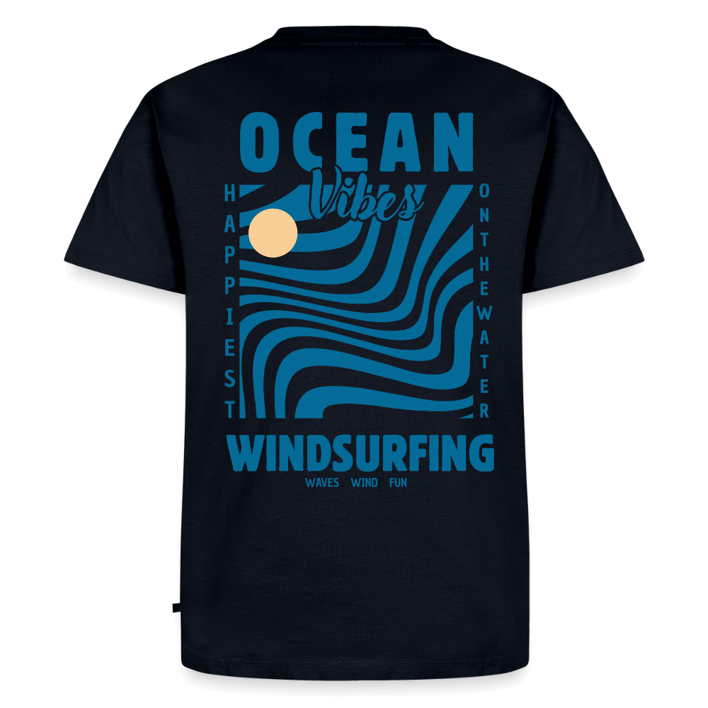 Männer Premium T-Shirt -happiest- - Navy