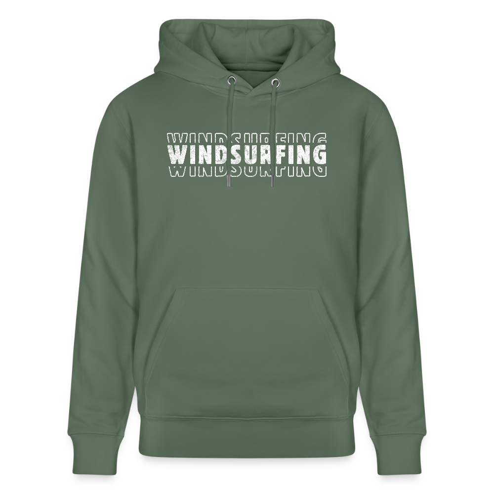 Unisex Bio-Hoodie CRUISER -windsurfing- - Tanngrün