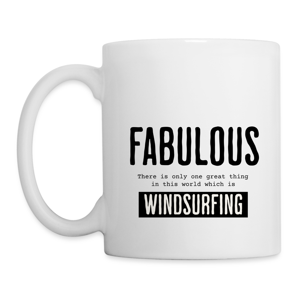 Tasse -fabulous- - Weiß