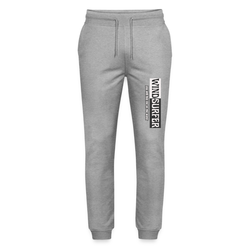 Unisex Bio Jogginghose Mover -on the water- - Grau meliert