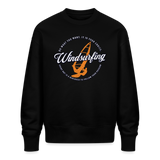 Unisex Oversize Bio Pullover -do what you want- - Schwarz