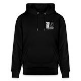 Unisex Bio-Hoodie CRUISER -surf to be happy- - Schwarz