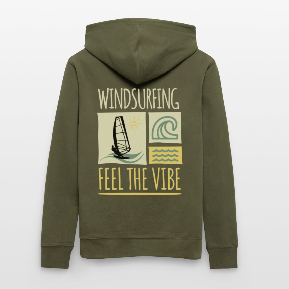 Safis Sports Bio-Hoodie CRUISER -feel the vibe- - Khaki Grün