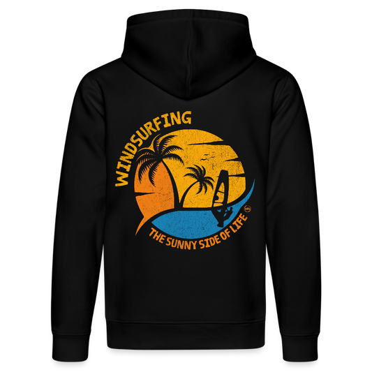 Unisex Bio-Hoodie DRUMMER -sunny side- - Schwarz