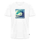 t shirt positive vibes
- Männer Bio-T-Shirt mit V-Ausschnitt -positive vibes- - Weiß
