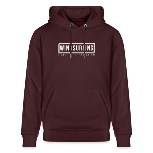 Unisex Bio-Hoodie CRUISER -feel the freedom I- - Maroon
