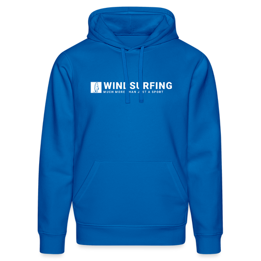 Surfer Geschenk - Bio-Hoodie DRUMMER -more than just a sport- - Königsblau