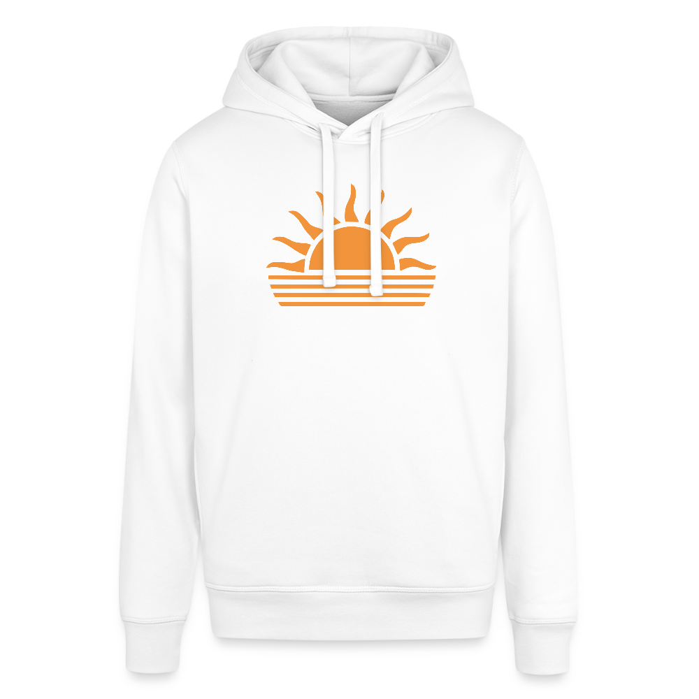 Unisex Bio-Hoodie -sunset- - Weiß