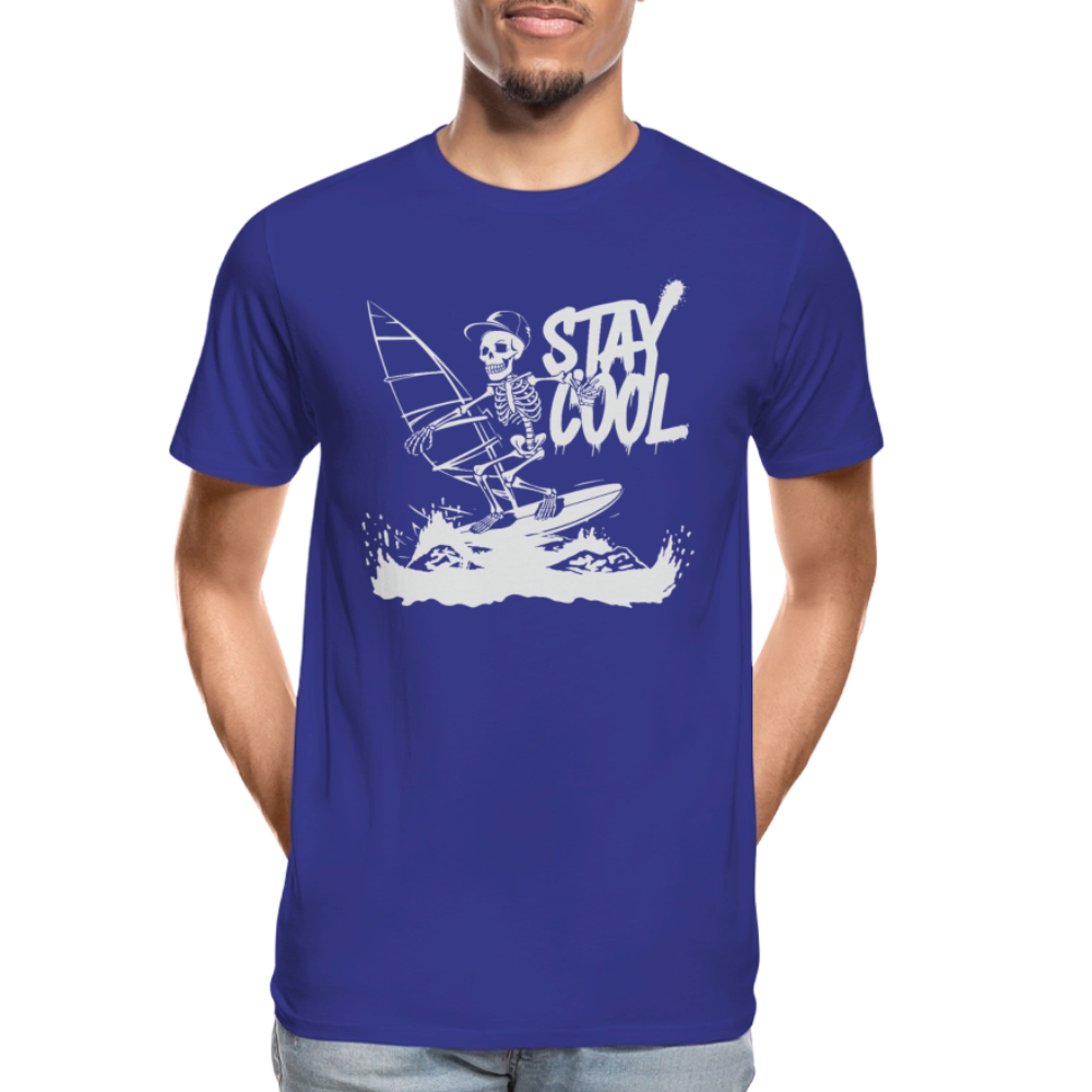 Männer Premium Bio T-Shirt -stay cool- - Königsblau