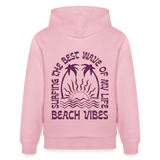 Windsurfer geschenk Hoodie CRUISER -beach vibes- - Hellrosa