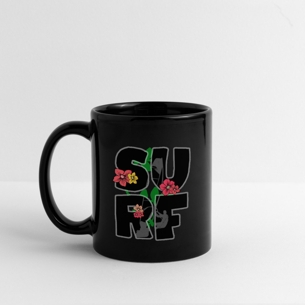 Tasse -surf girl- - Schwarz