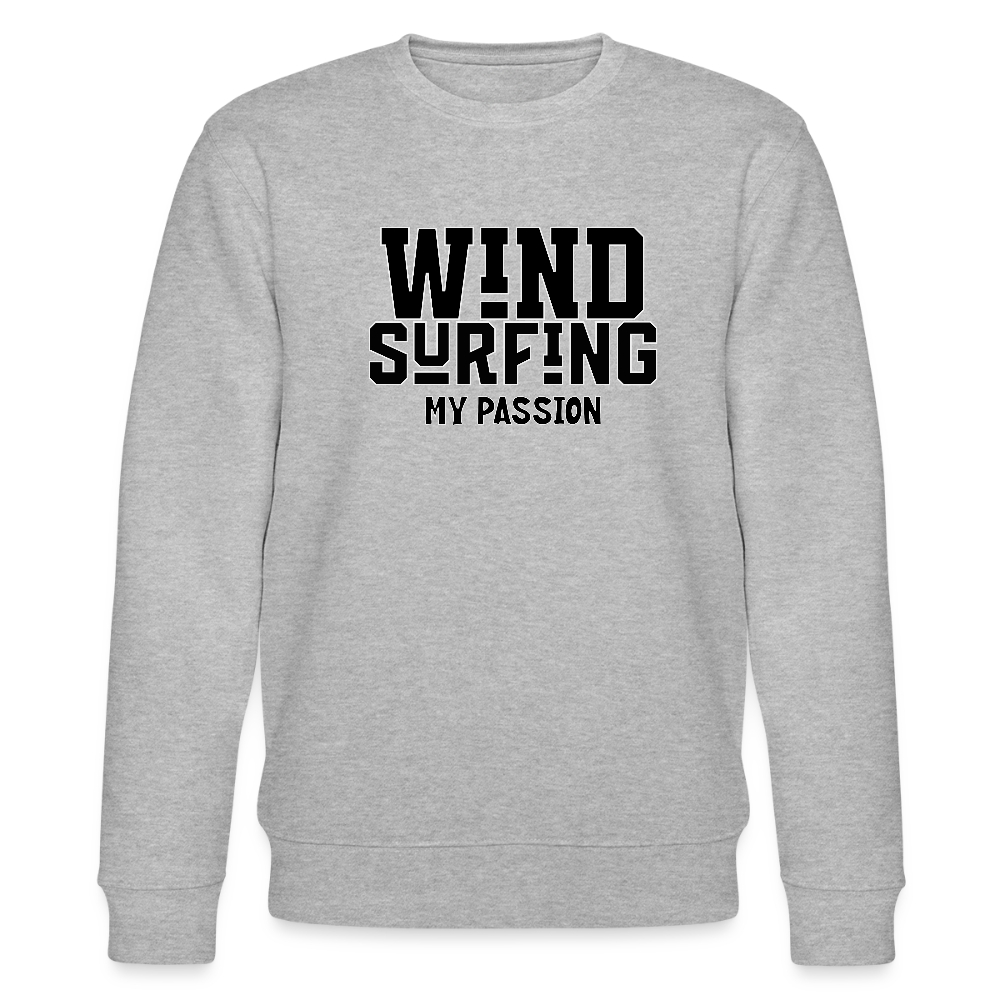 Männer Bio-Sweatshirt -my passion- - Grau meliert