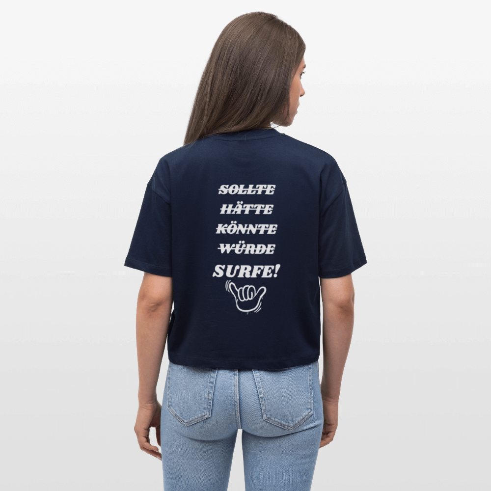 Frauen Shirt surfe! – nachhaltiges Windsurf Geschenk.