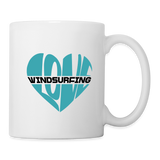 Tasse -Herz- - Weiß