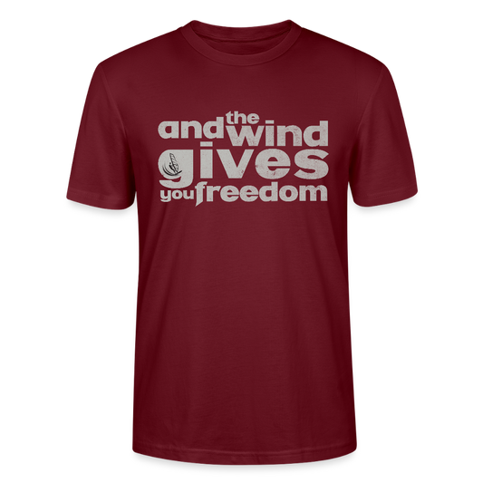 Unisex T-Shirt CRAFTER -freedom- - Burgunderrot