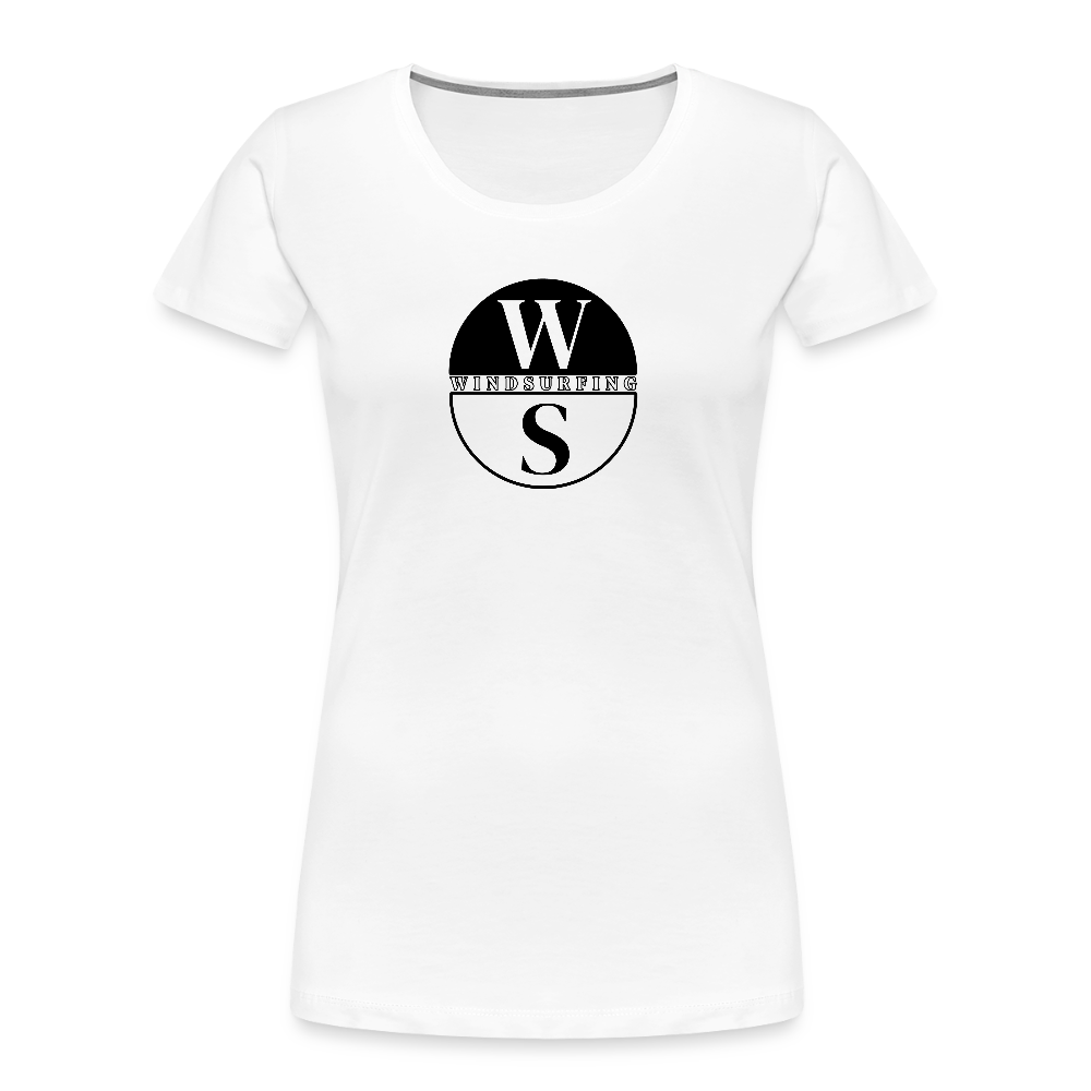 Frauen Premium Bio T-Shirt -ws- - Weiß