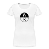 Frauen Premium Bio T-Shirt -ws- - Weiß