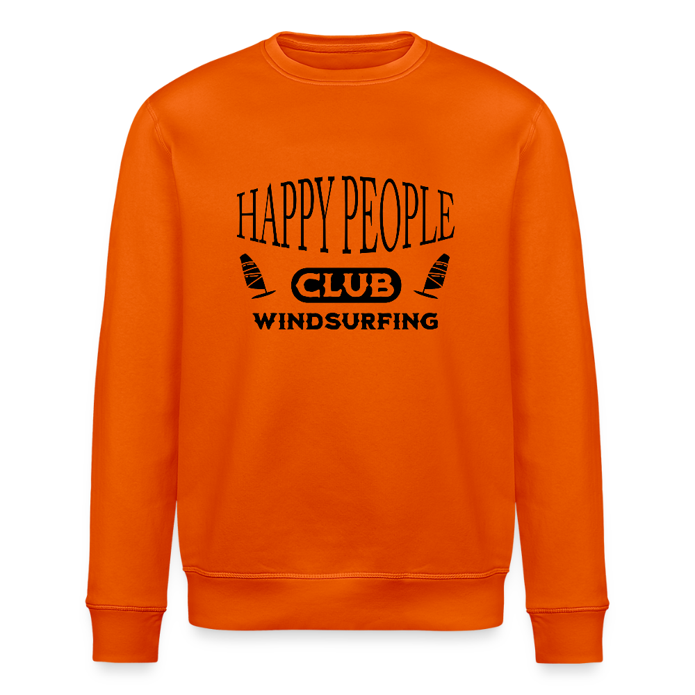 Unisex Bio-Sweatshirt ROLLER -happy people- - Tieforange