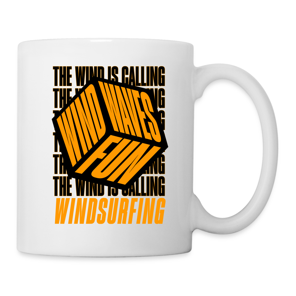 Tasse -wind waves fun- - Weiß