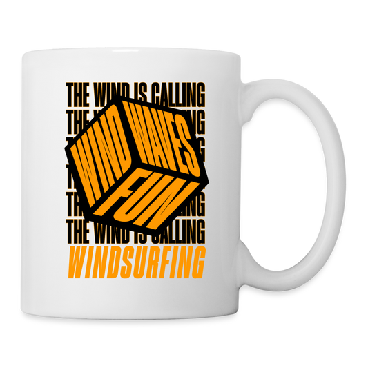 Tasse -wind waves fun- - Weiß