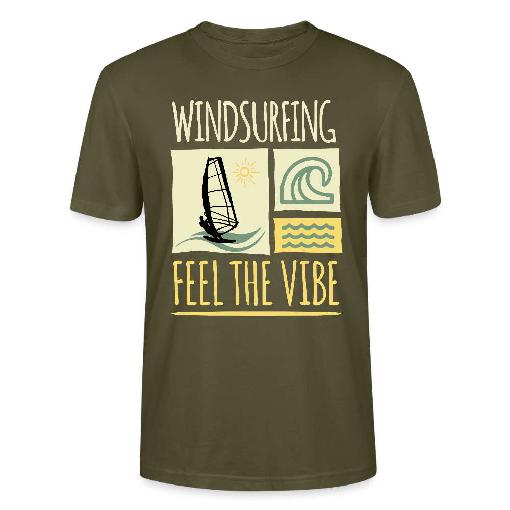 Unisex T-Shirt CRAFTER -feel the vibe- - Khaki