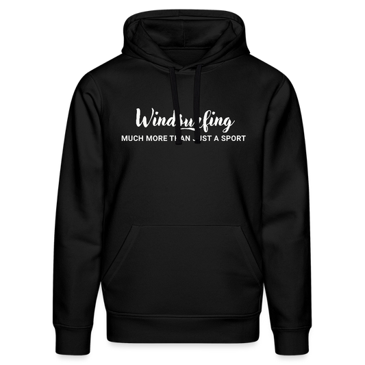 Geschenke Für Windsurfer - Hoodie DRUMMER -much more- - Schwarz