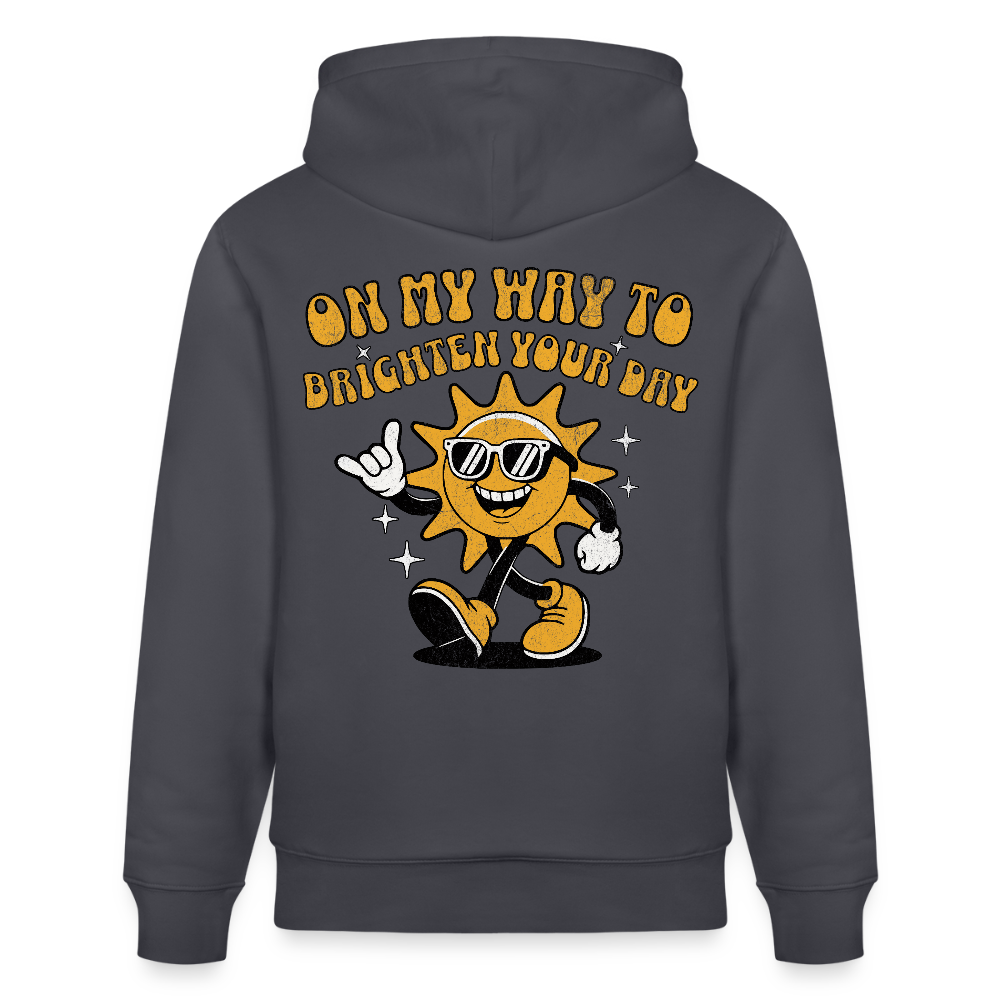 Geschenke Für Windsurfer Bio-Hoodie CRUISER -on my way- - Indigoblau