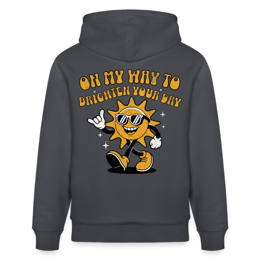 Geschenke Für Windsurfer Bio-Hoodie CRUISER -on my way- - Indigoblau