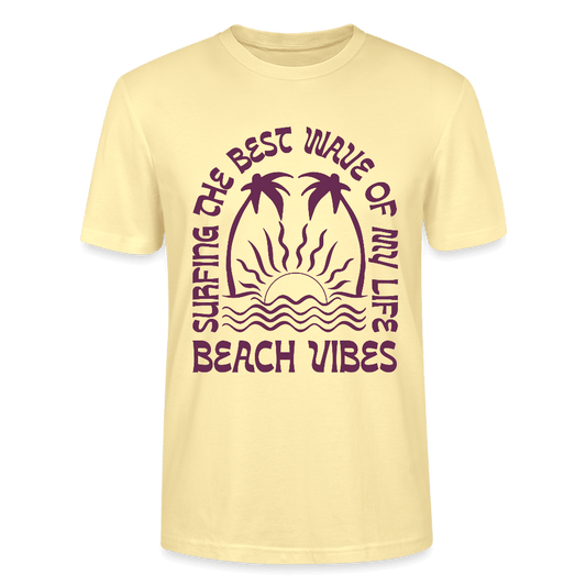 Windsurfer geschenk T-Shirt CRAFTER -beach vibes- - Creme